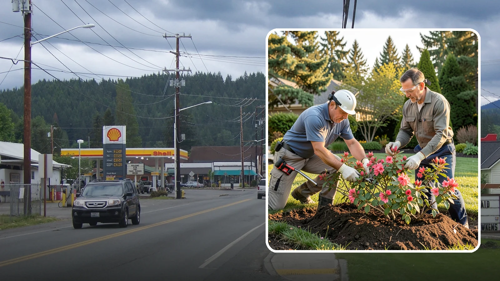 Hardy Fuchsia Pruning in Granite Falls, Snohomish County, WA - Spring cutback of hardy fuchsia that leaves winter protection intact and drives vigorous new growth and long bloom.