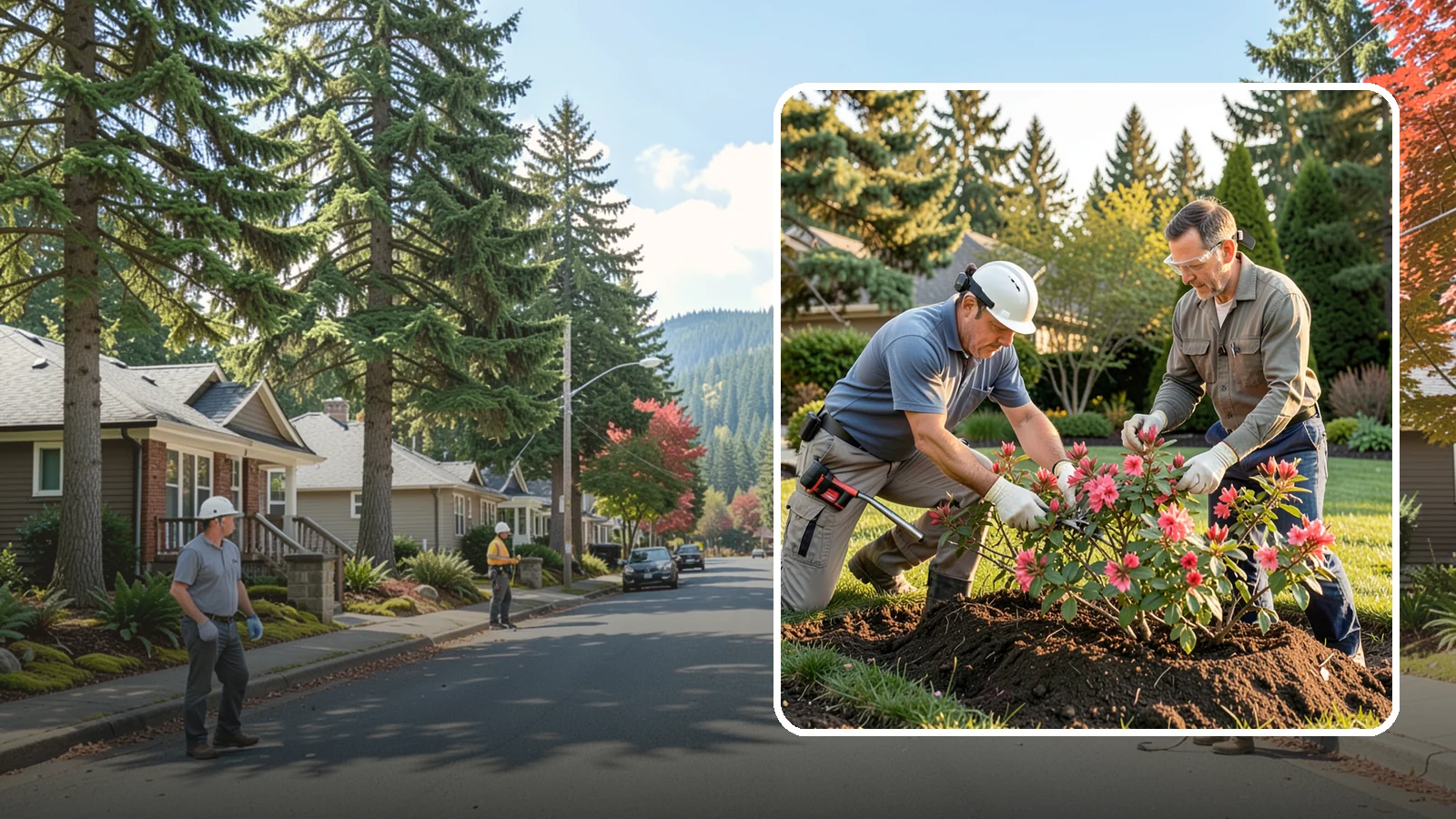 Hardy Fuchsia Pruning in Hunts Point, King County, WA - Spring cutback of hardy fuchsia that leaves winter protection intact and drives vigorous new growth and long bloom.