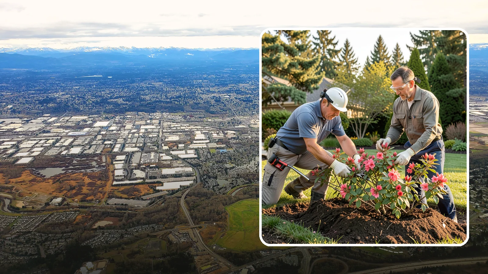 Hardy Fuchsia Pruning in Kent, King County, WA - Spring cutback of hardy fuchsia that leaves winter protection intact and drives vigorous new growth and long bloom.