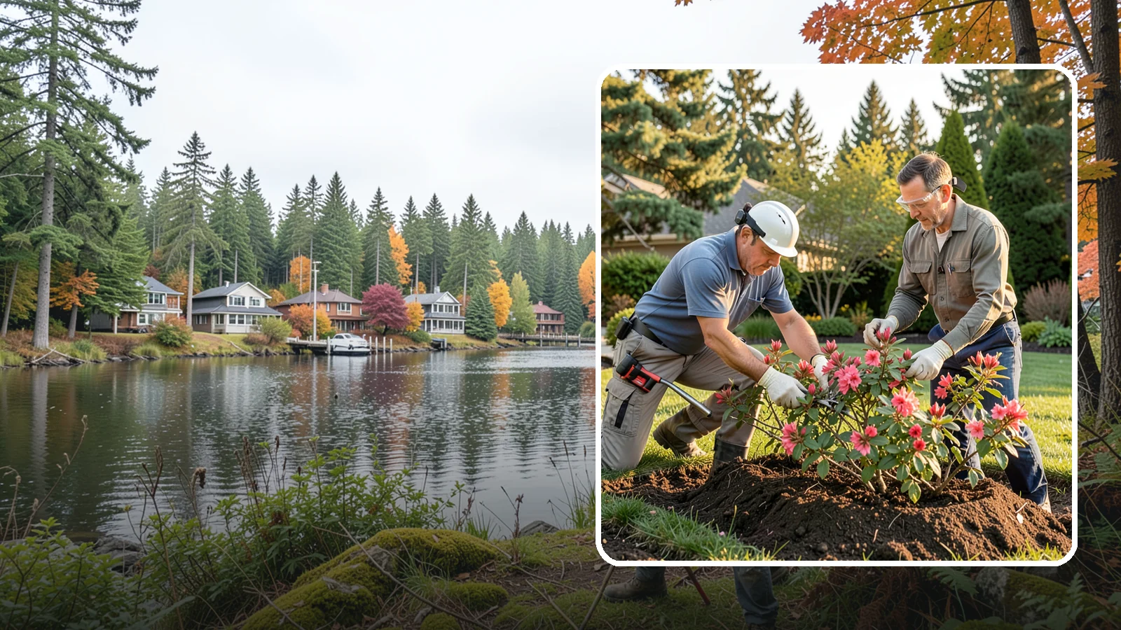 Hardy Fuchsia Pruning in La Conner, Skagit County, WA - Spring cutback of hardy fuchsia that leaves winter protection intact and drives vigorous new growth and long bloom.
