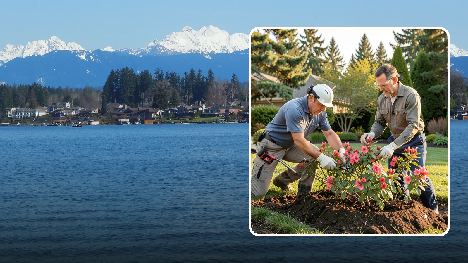 Hardy Fuchsia Pruning in Lake Stevens, Snohomish County, WA - Spring cutback of hardy fuchsia that leaves winter protection intact and drives vigorous new growth and long bloom.