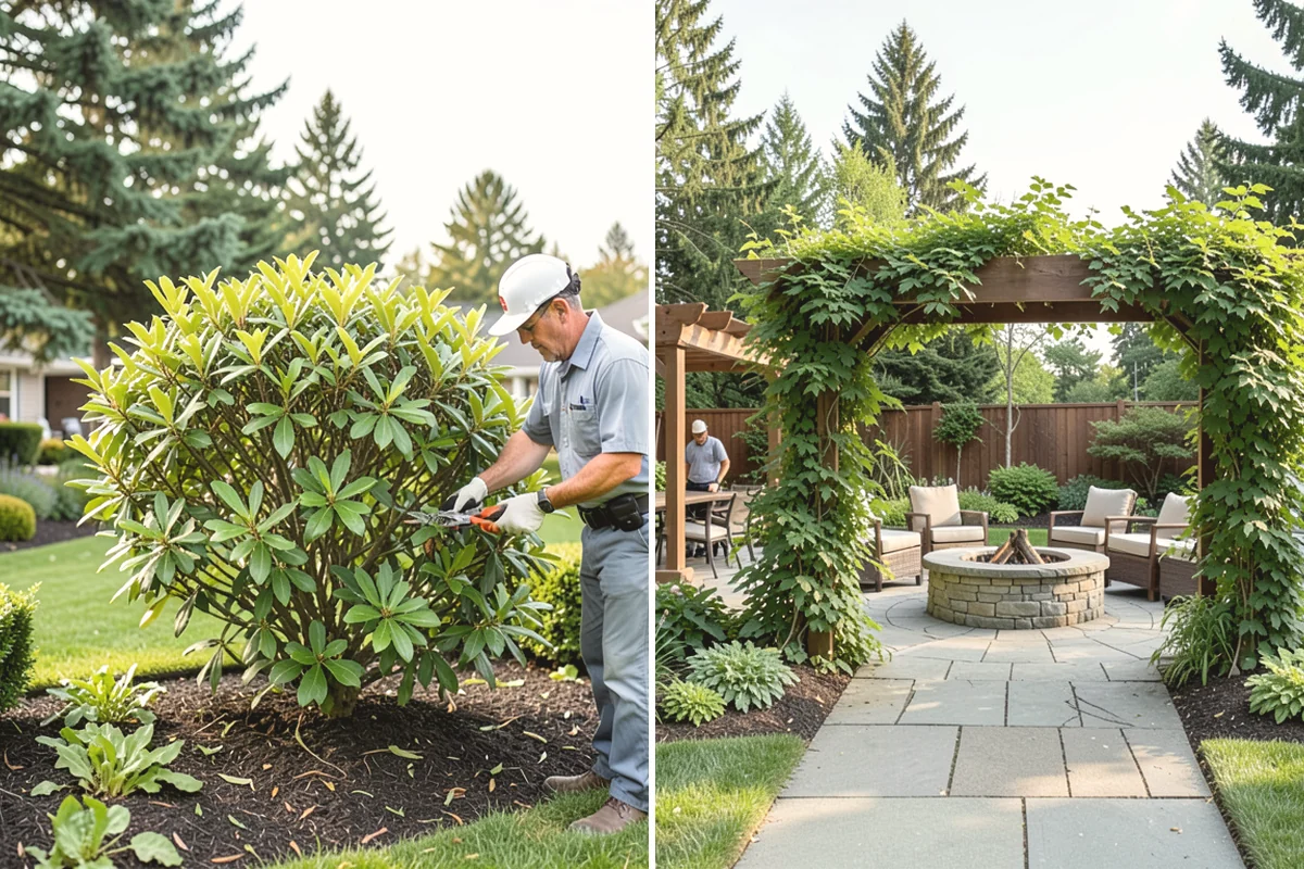 Hardy Fuchsia Pruning in Monroe, Snohomish County, WA - Leave old top growth over winter for crown protection