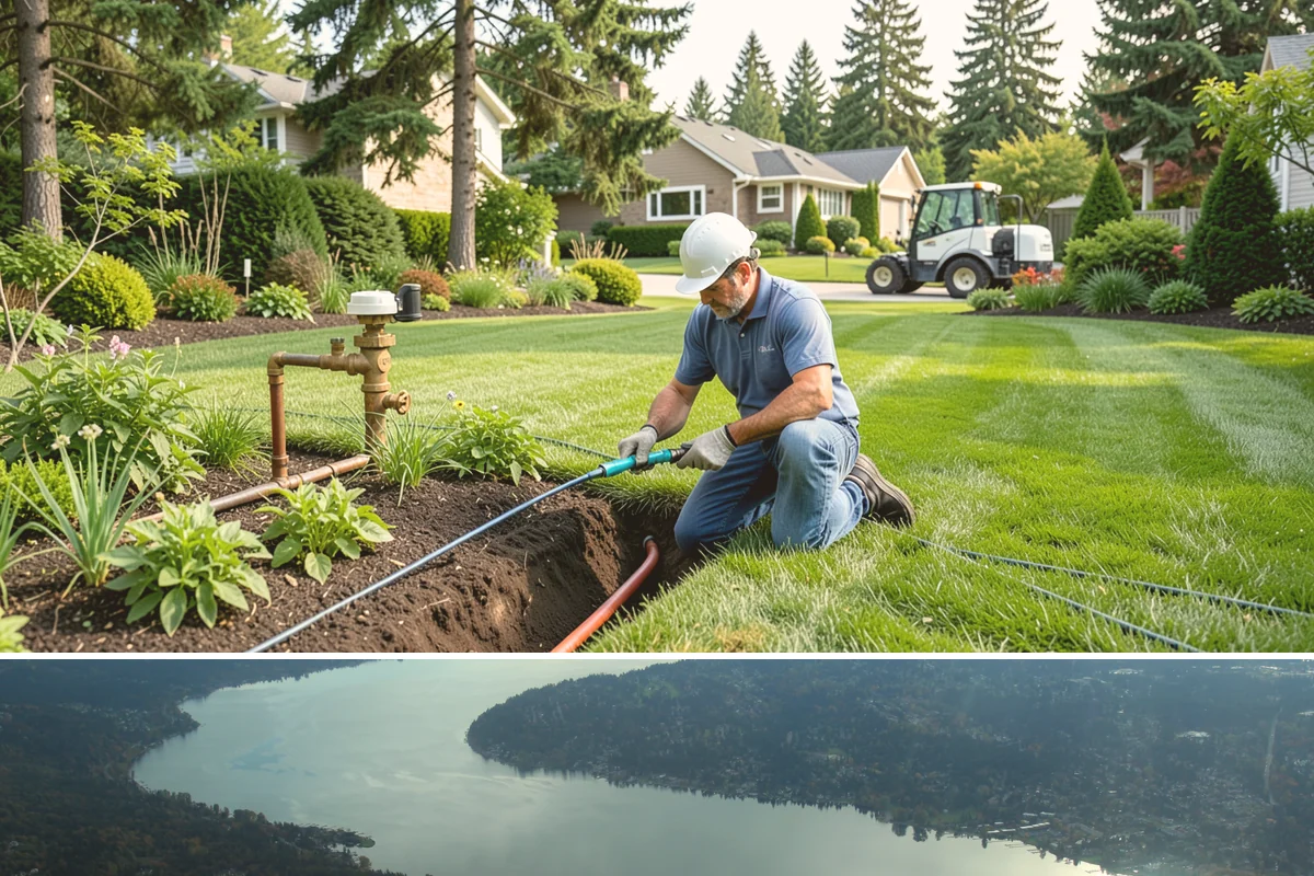 Hardy Fuchsia Pruning in Sammamish, King County, WA - In Western Washington, leave hardy fuchsia growth over winter and cut it back to emerging basal buds in spring (around April)...