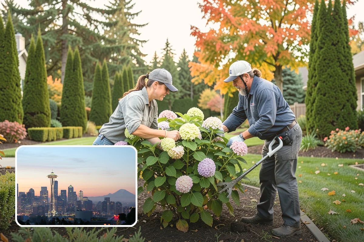Hardy Fuchsia Pruning in Seattle, King County, WA - Encourages vigorous new growth and a long summer-to-fall bloom