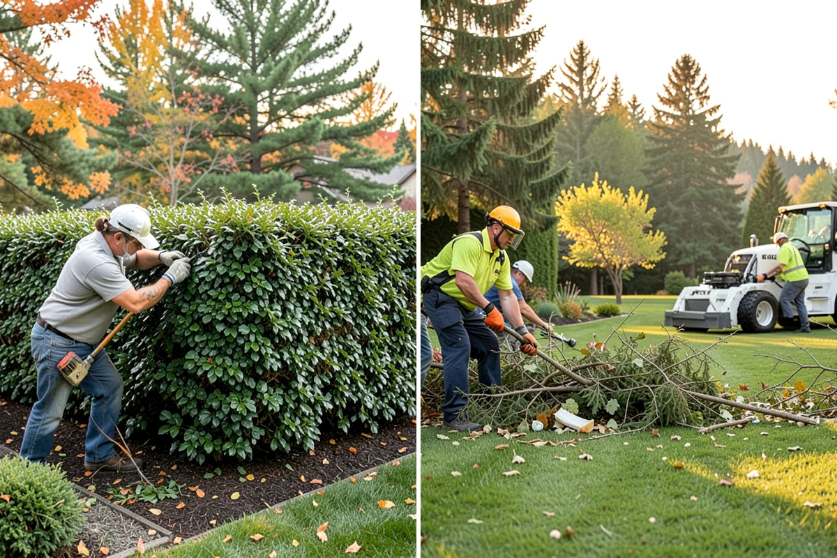 Hardy Fuchsia Pruning in Seattle, King County, WA - Leave old top growth over winter for crown protection