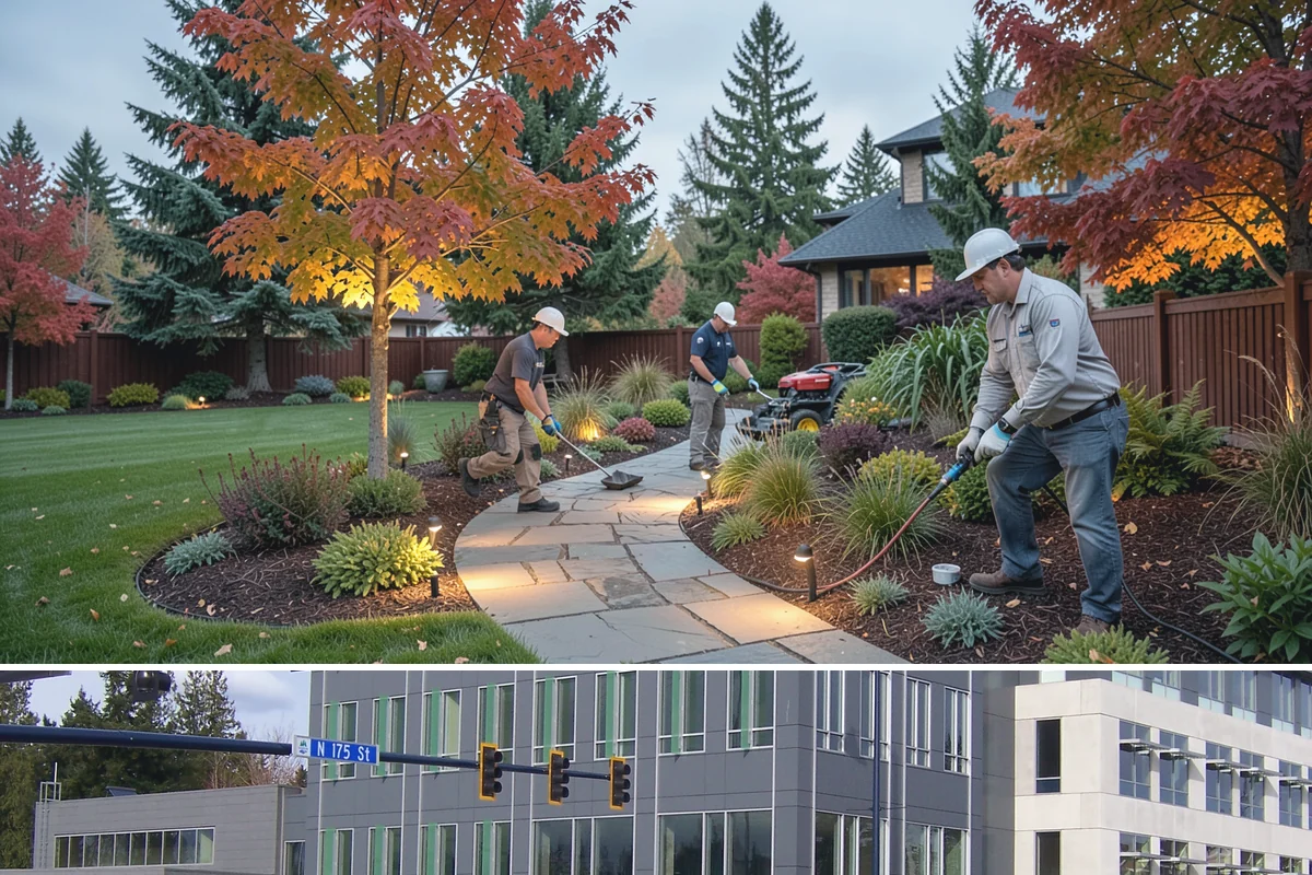 Hardy Fuchsia Pruning in Shoreline, King County, WA - In Western Washington, leave hardy fuchsia growth over winter and cut it back to emerging basal buds in spring (around April)...