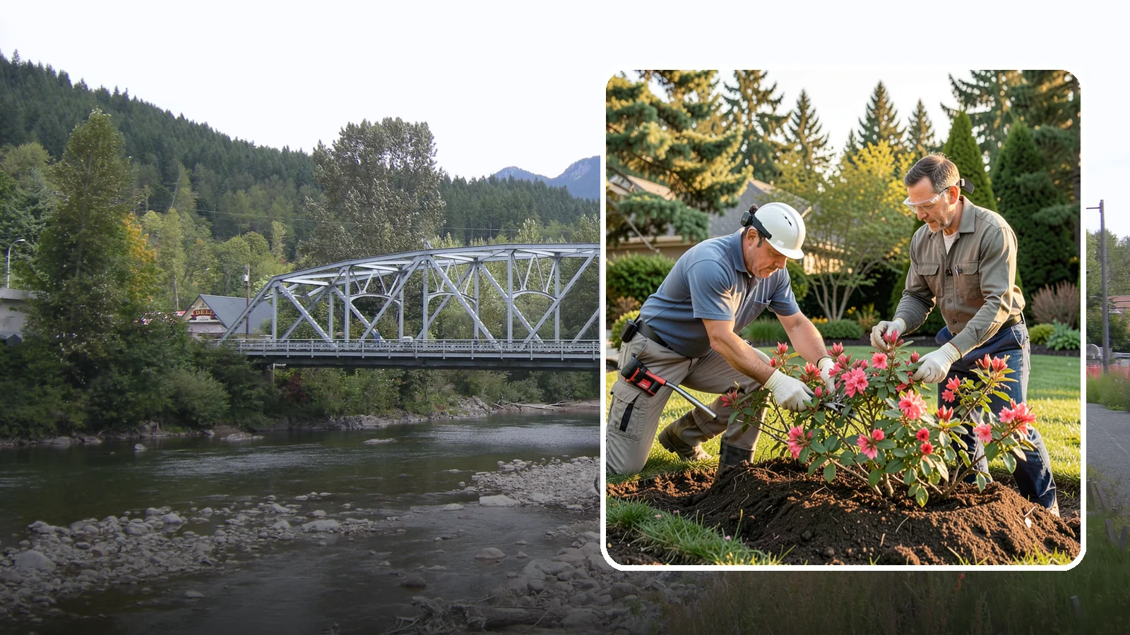 Hardy Fuchsia Pruning in Skykomish, King County, WA - Spring cutback of hardy fuchsia that leaves winter protection intact and drives vigorous new growth and long bloom.