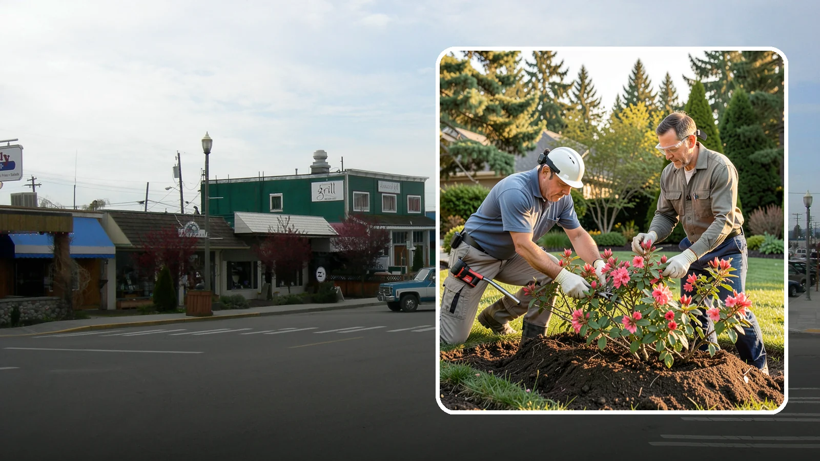 Hardy Fuchsia Pruning in Stanwood, Snohomish County, WA - Spring cutback of hardy fuchsia that leaves winter protection intact and drives vigorous new growth and long bloom.