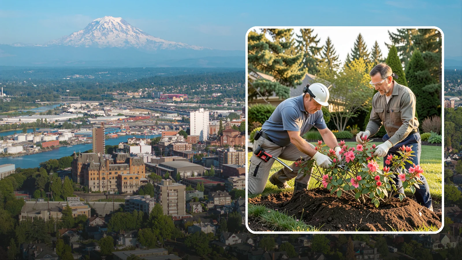 Hardy Fuchsia Pruning in Tacoma, Pierce County, WA - Spring cutback of hardy fuchsia that leaves winter protection intact and drives vigorous new growth and long bloom.