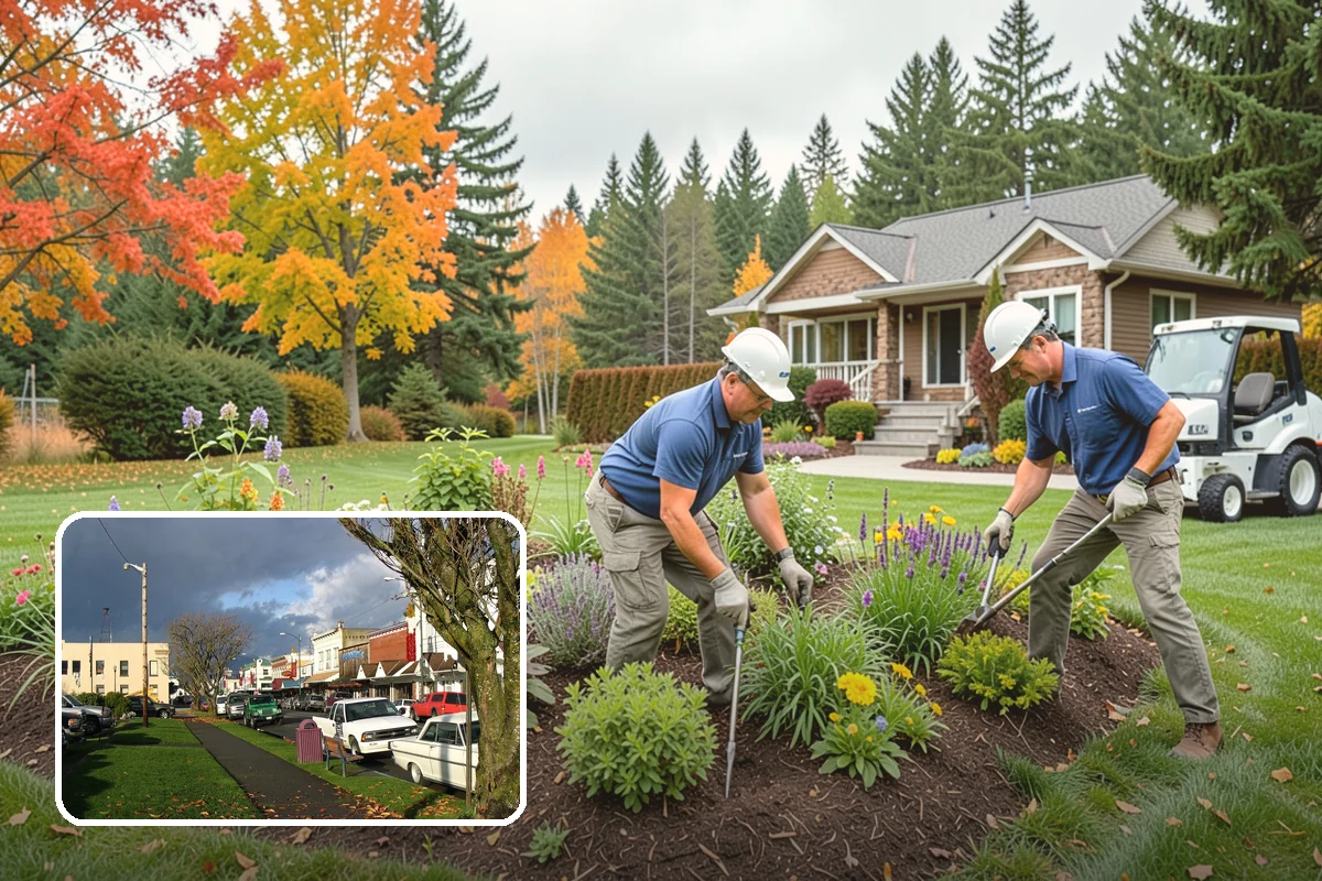 Heather Pruning in Arlington, Snohomish County, WA - Keeps plants compact and prevents open, woody, leggy growth