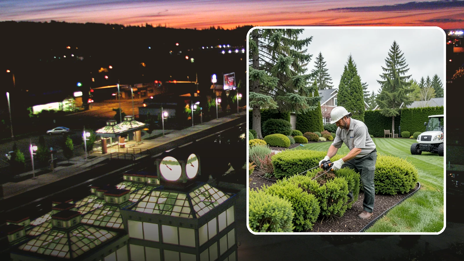 Heather Pruning in Auburn, King County, WA - Light annual shearing of heaths and heathers just below spent flowers to keep plants compact and prevent woodiness.