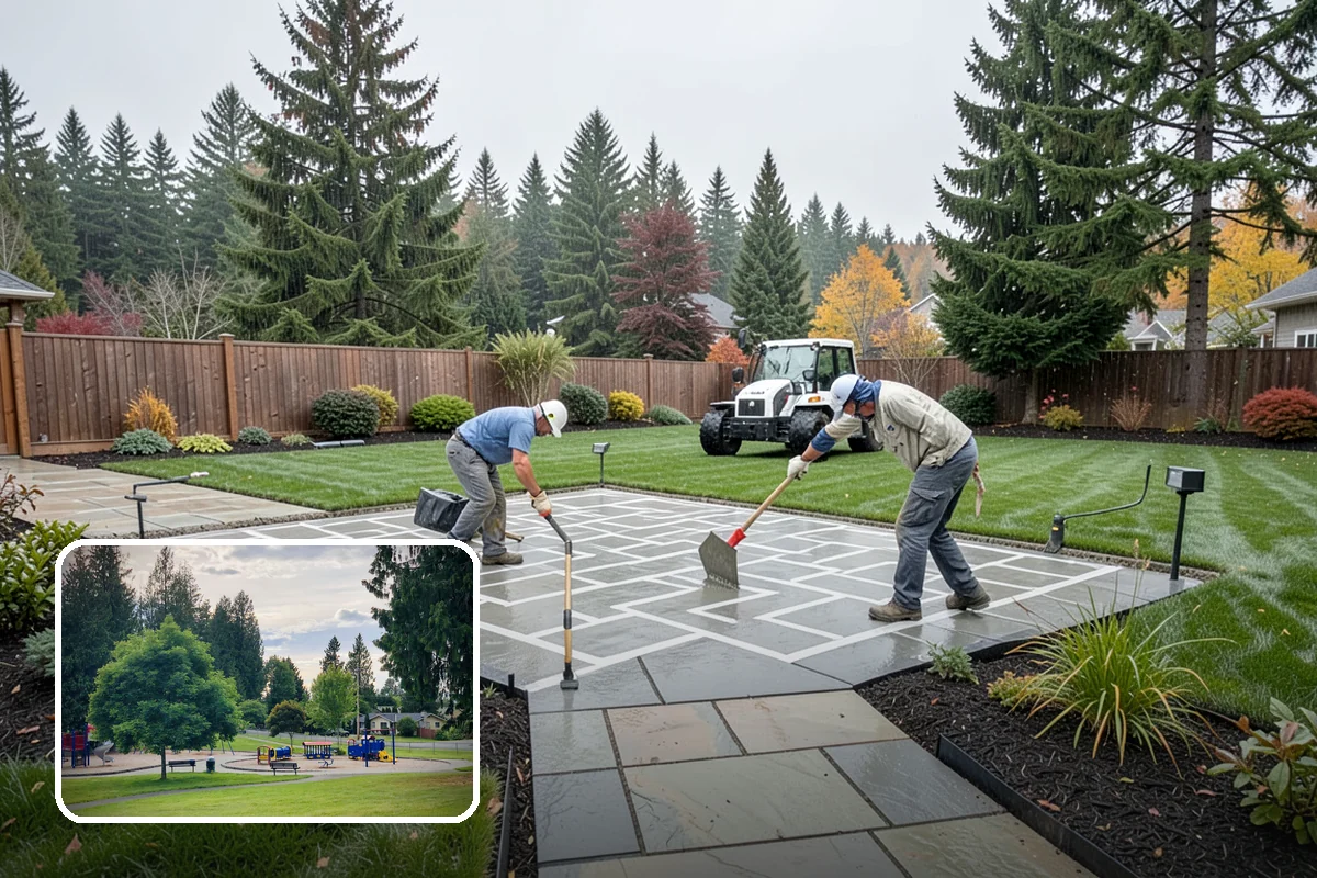 Heather Pruning in Bonney Lake, Pierce County, WA - Keeps plants compact and prevents open, woody, leggy growth