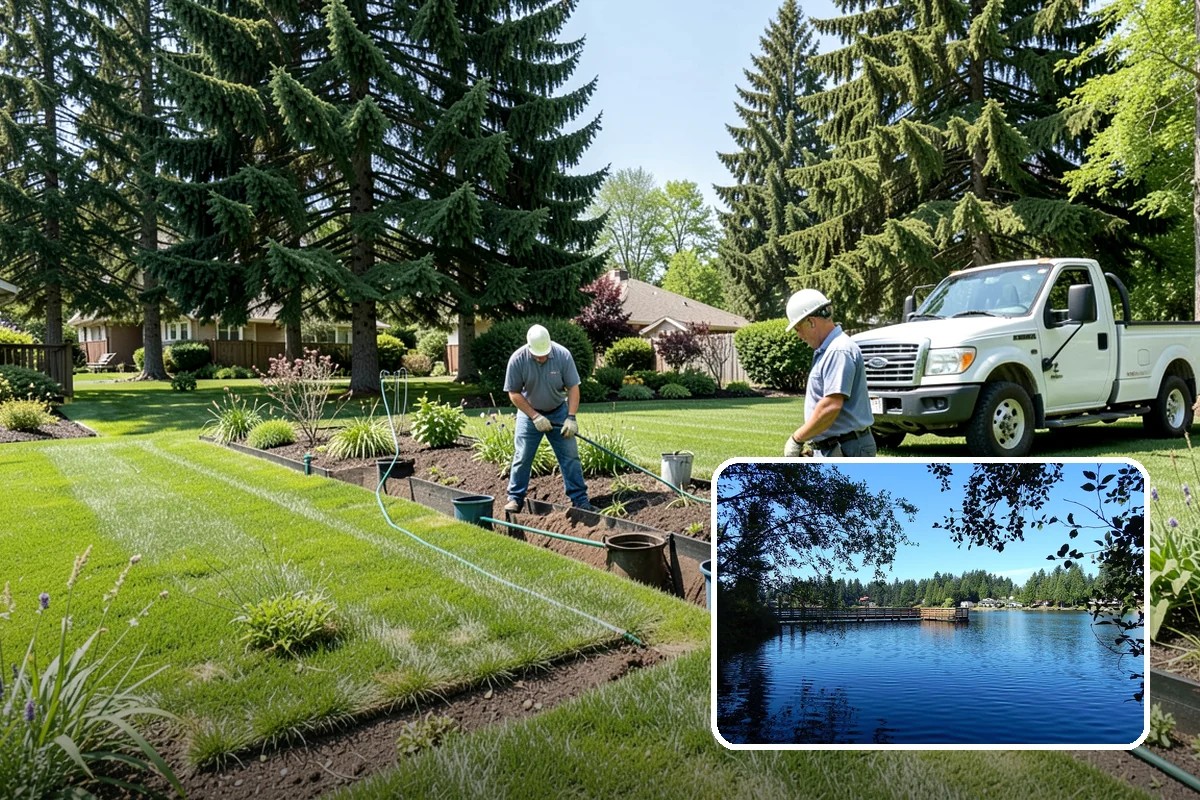 Heather Pruning in Federal Way, King County, WA - Keeps plants compact and prevents open, woody, leggy growth