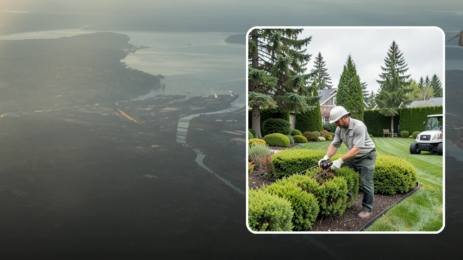 Heather Pruning in Fife, Pierce County, WA - Light annual shearing of heaths and heathers just below spent flowers to keep plants compact and prevent woodiness.
