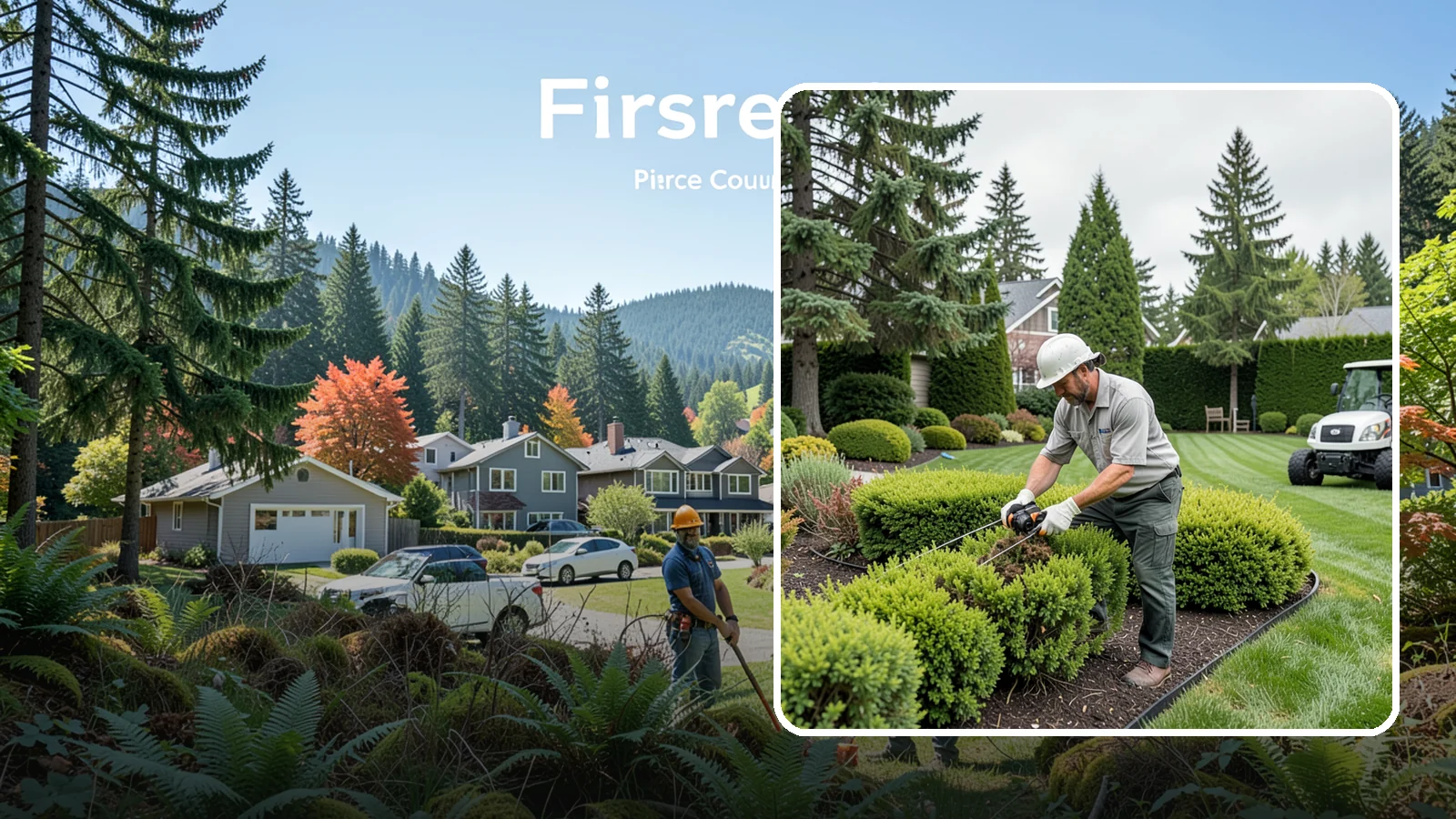 Heather Pruning in Fircrest, Pierce County, WA - Light annual shearing of heaths and heathers just below spent flowers to keep plants compact and prevent woodiness.