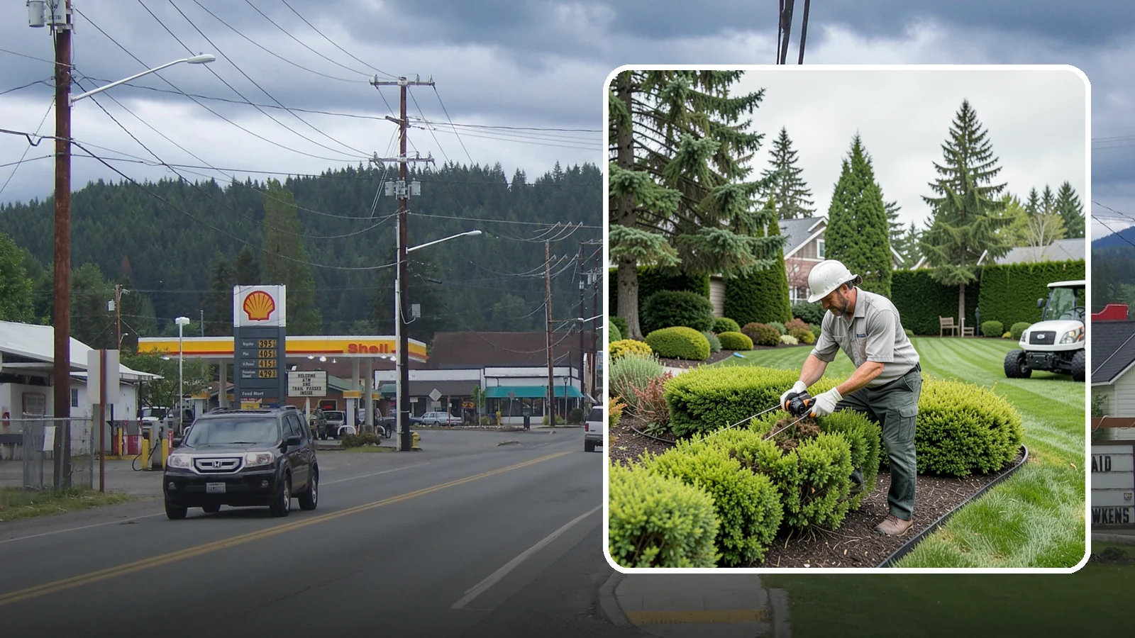 Heather Pruning in Granite Falls, Snohomish County, WA - Light annual shearing of heaths and heathers just below spent flowers to keep plants compact and prevent woodiness.