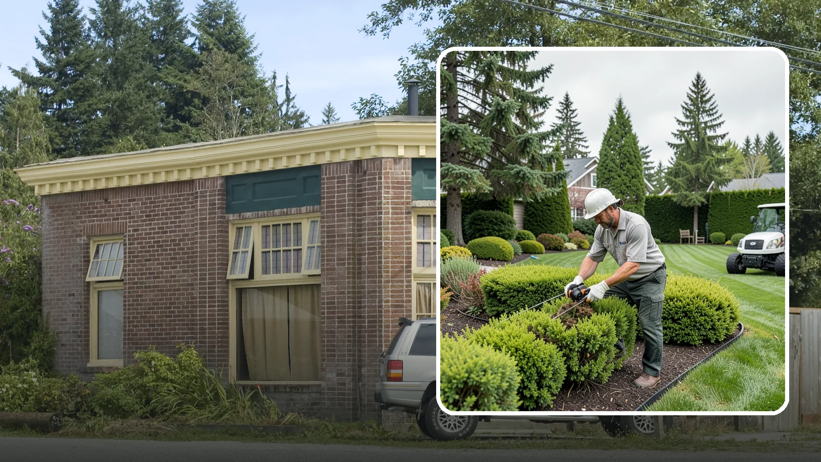Heather Pruning in Hamilton, Skagit County, WA - Light annual shearing of heaths and heathers just below spent flowers to keep plants compact and prevent woodiness.