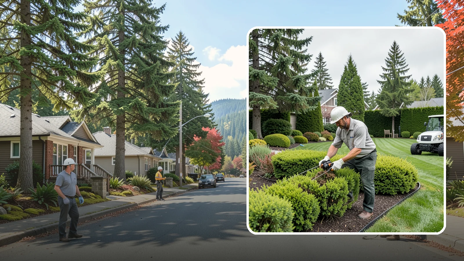 Heather Pruning in Hunts Point, King County, WA - Light annual shearing of heaths and heathers just below spent flowers to keep plants compact and prevent woodiness.