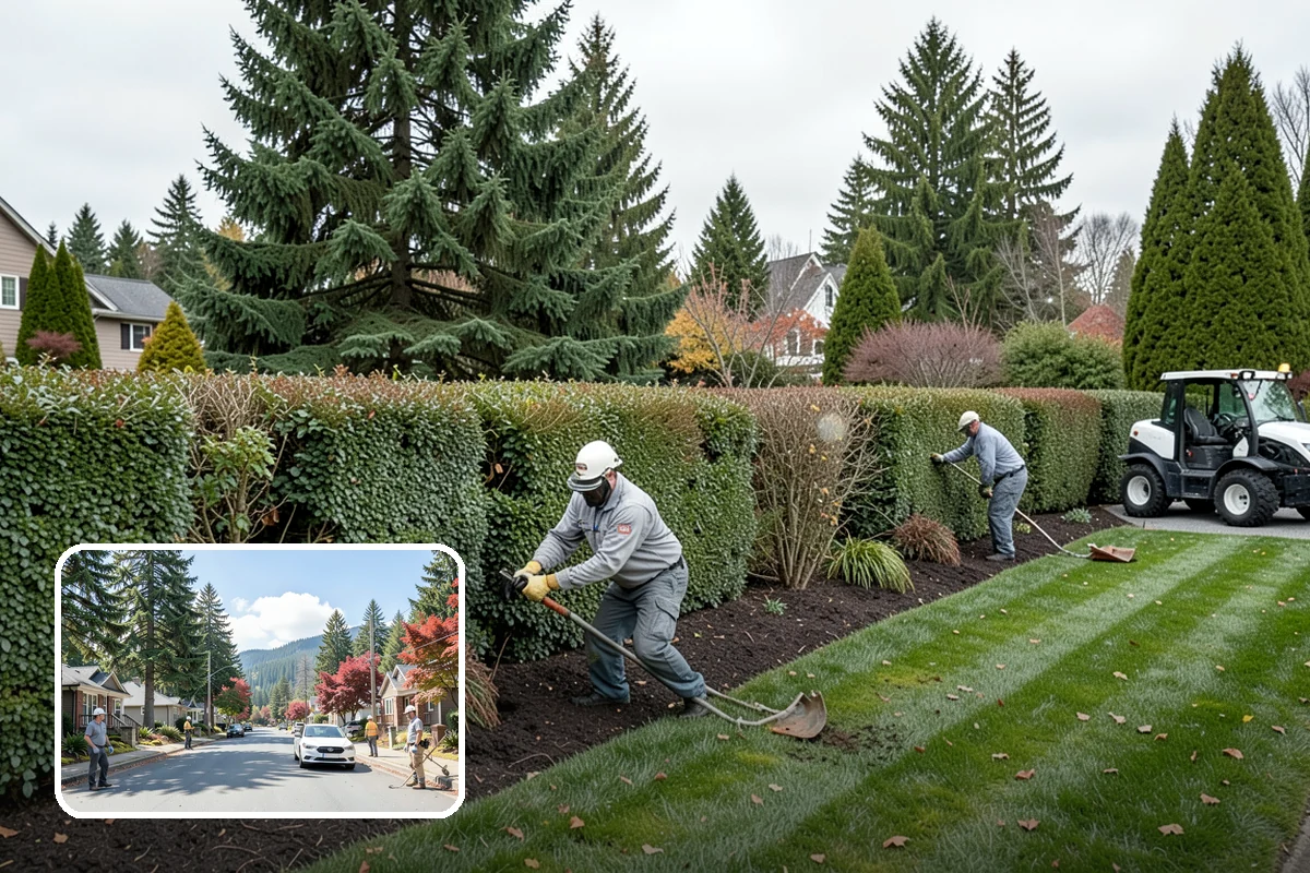 Heather Pruning in Hunts Point, King County, WA - Keeps plants compact and prevents open, woody, leggy growth