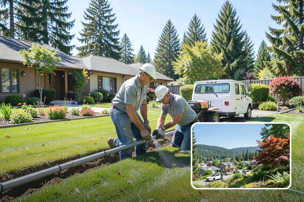 Heather Pruning in Index, Snohomish County, WA - Keeps plants compact and prevents open, woody, leggy growth