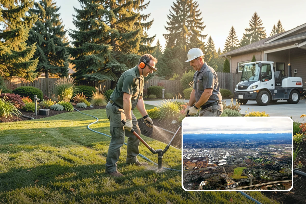 Heather Pruning in Kent, King County, WA - Keeps plants compact and prevents open, woody, leggy growth