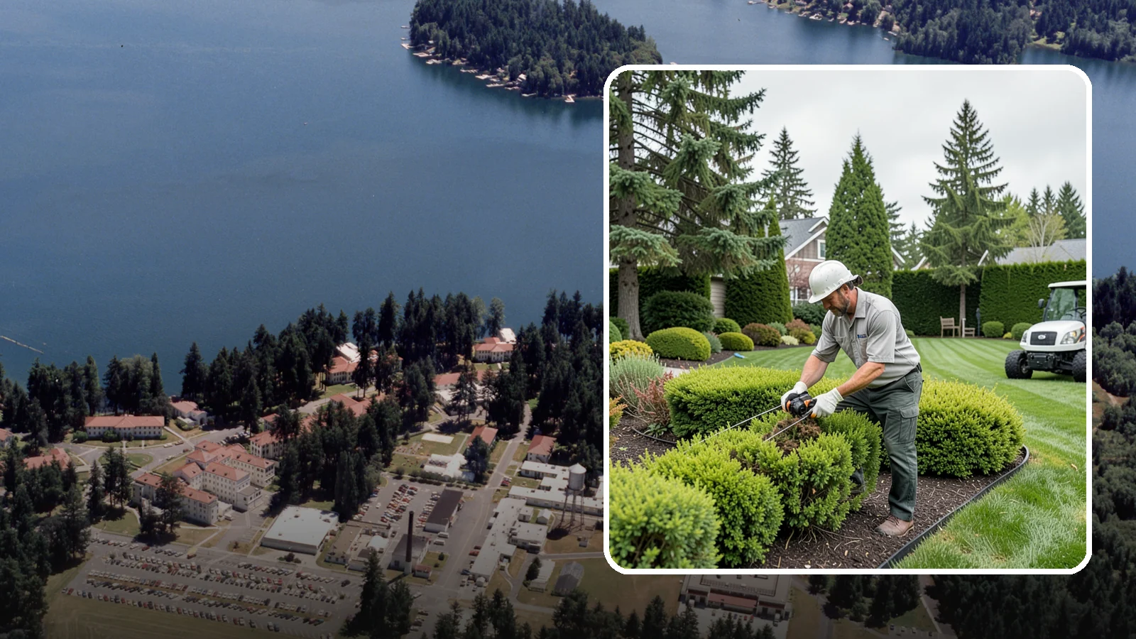 Heather Pruning in Lakewood, Pierce County, WA - Light annual shearing of heaths and heathers just below spent flowers to keep plants compact and prevent woodiness.