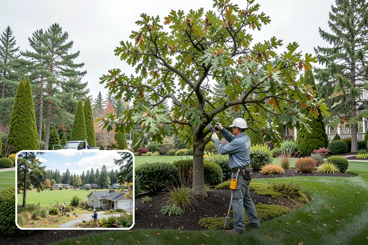 Heather Pruning in Lyman, Skagit County, WA - Keeps plants compact and prevents open, woody, leggy growth