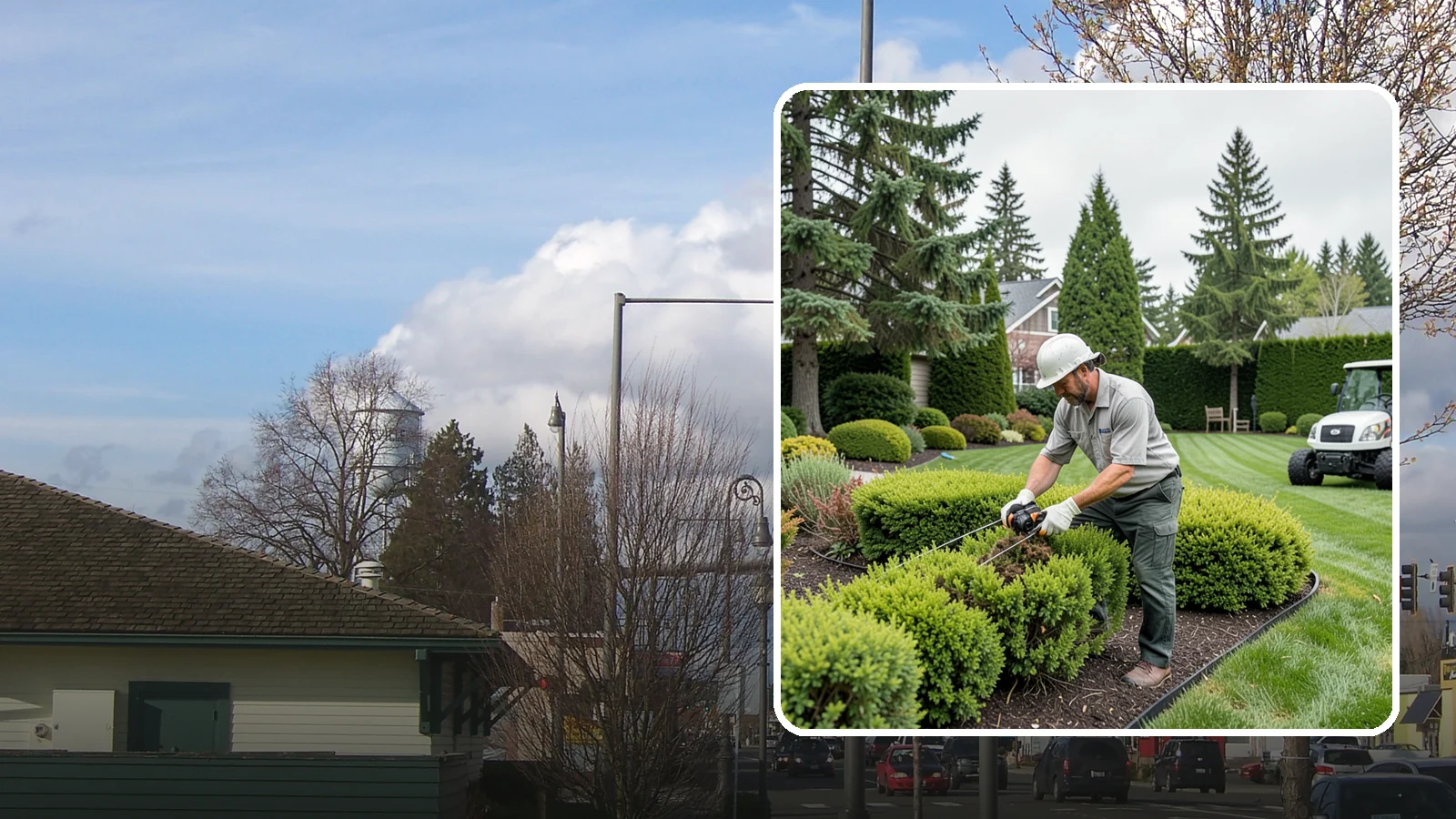 Heather Pruning in Marysville, Snohomish County, WA - Light annual shearing of heaths and heathers just below spent flowers to keep plants compact and prevent woodiness.