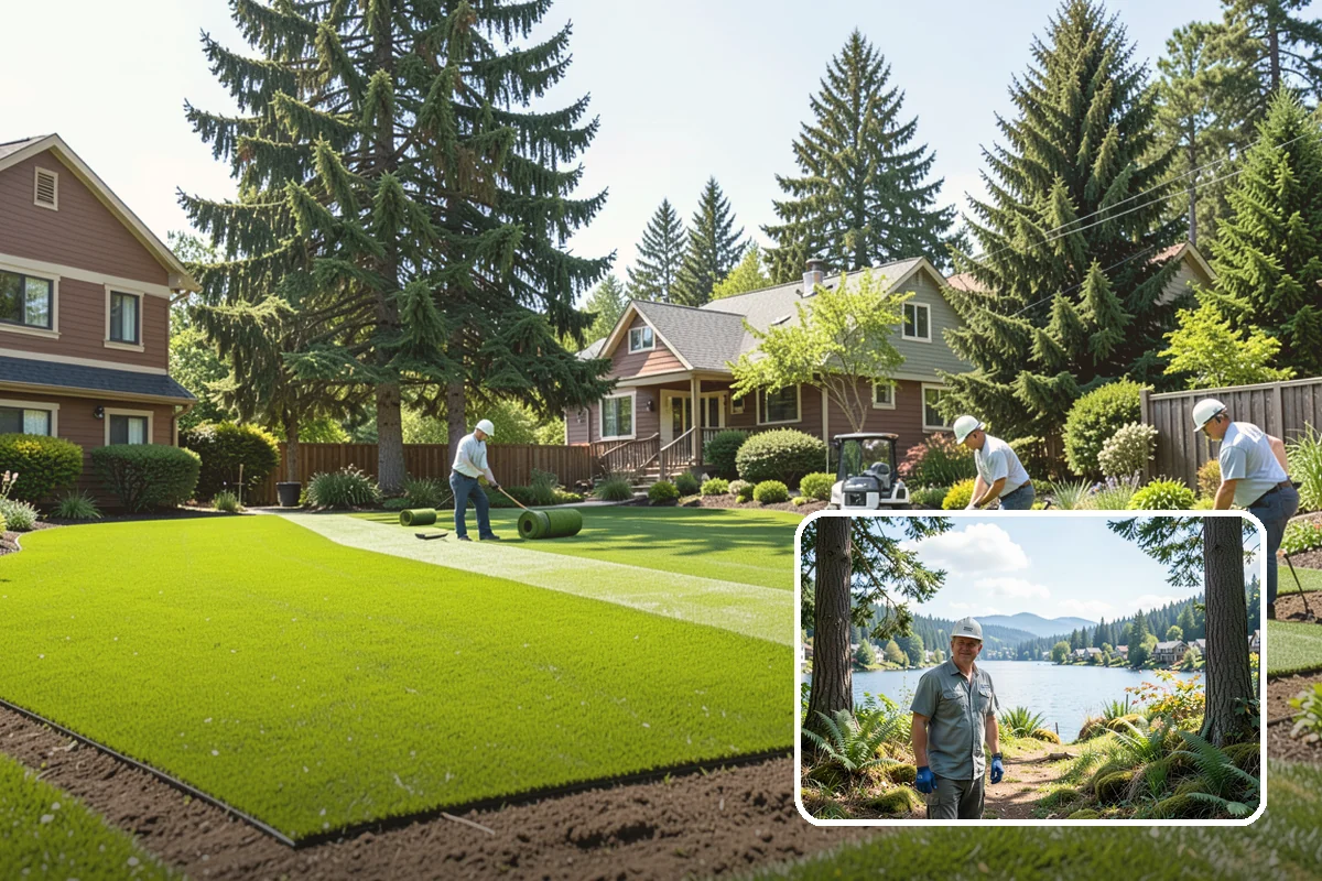 Heather Pruning in Milton, King County, WA - Keeps plants compact and prevents open, woody, leggy growth