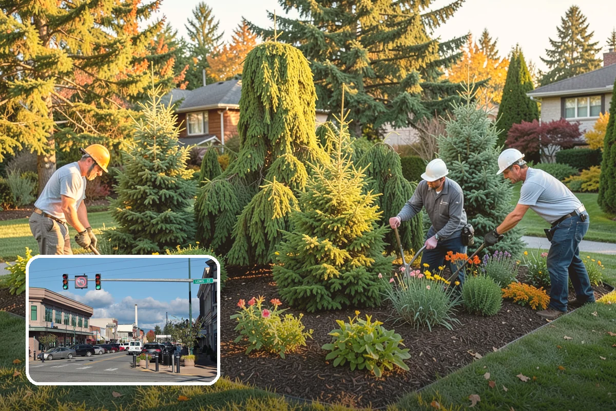 Heather Pruning in Monroe, Snohomish County, WA - Keeps plants compact and prevents open, woody, leggy growth