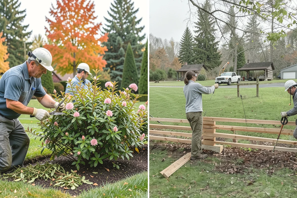 Heather Pruning in North Bend, King County, WA - Determine whether the plant is a winter, spring, or summer bloomer