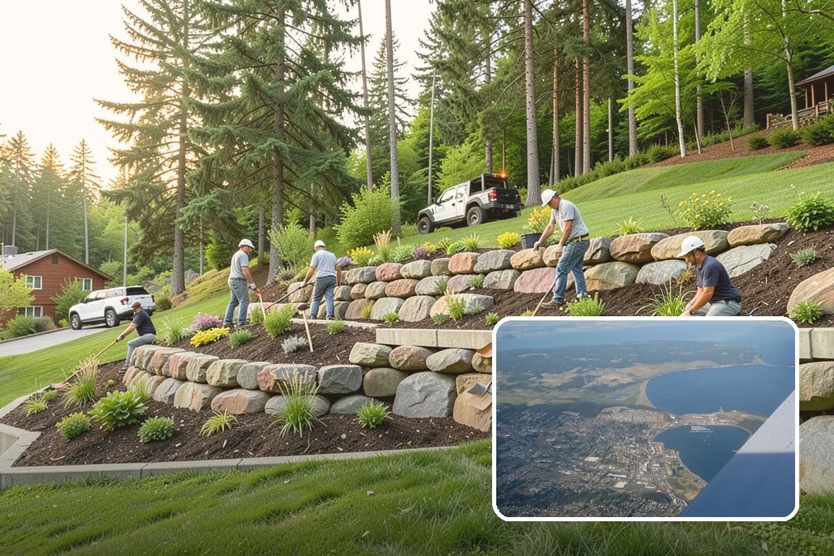 Heather Pruning in Oak Harbor, Island County, WA - Keeps plants compact and prevents open, woody, leggy growth