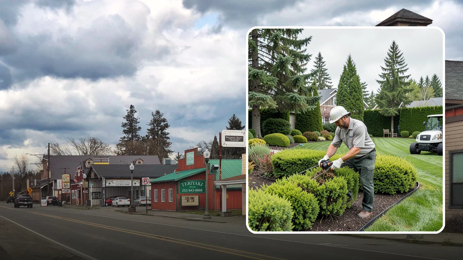 Heather Pruning in Roy, Pierce County, WA - Light annual shearing of heaths and heathers just below spent flowers to keep plants compact and prevent woodiness.