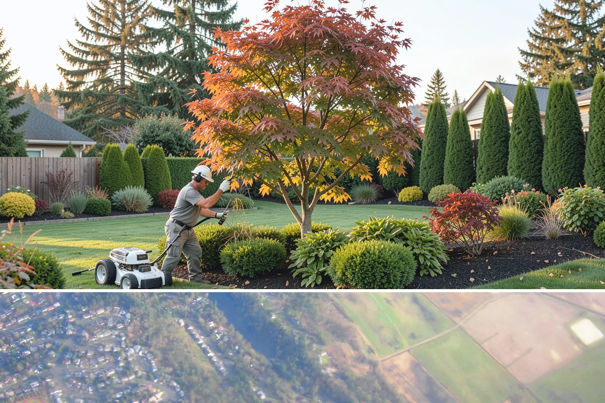 Hedge Planting in Algona, King County, WA - Best planted spring or fall so the hedge establishes before its first full growing season.