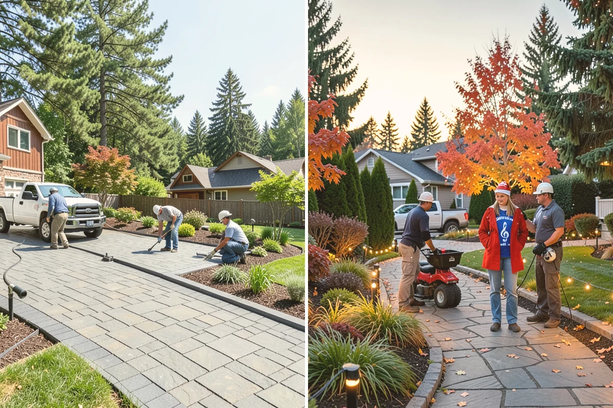 Hedge Planting in Bellevue, King County, WA - Choose the species for height and density