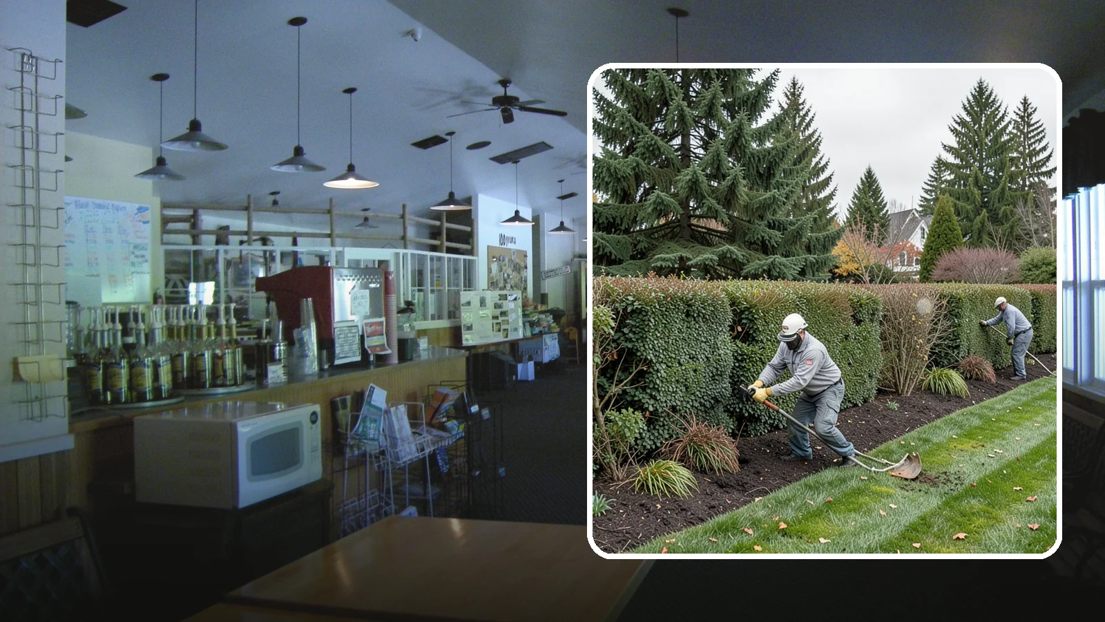 Hedge Planting in Black Diamond, King County, WA - Living privacy and boundary hedges planted at proper spacing for fast, full screening.
