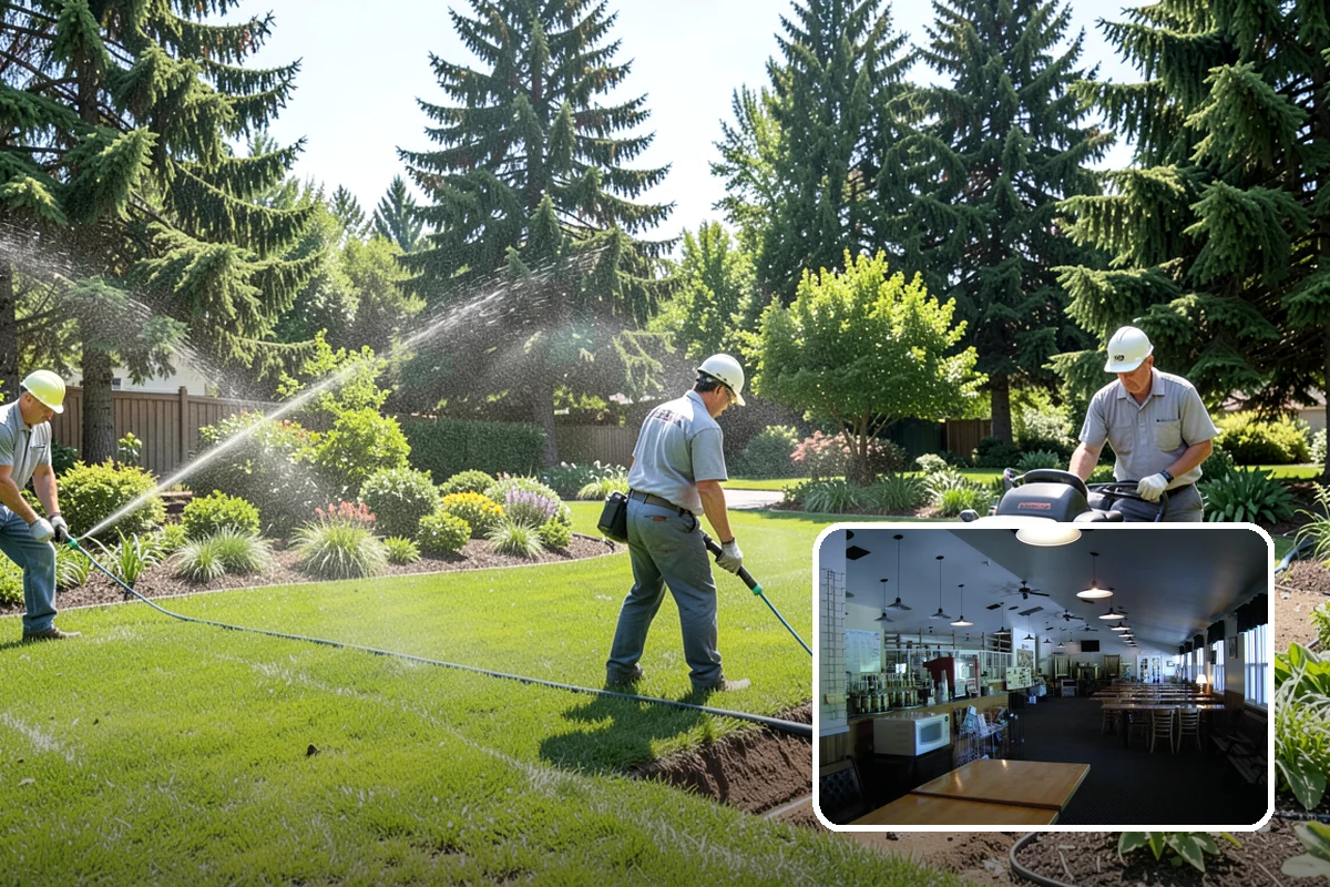 Hedge Planting in Black Diamond, King County, WA - Living privacy and boundary screening