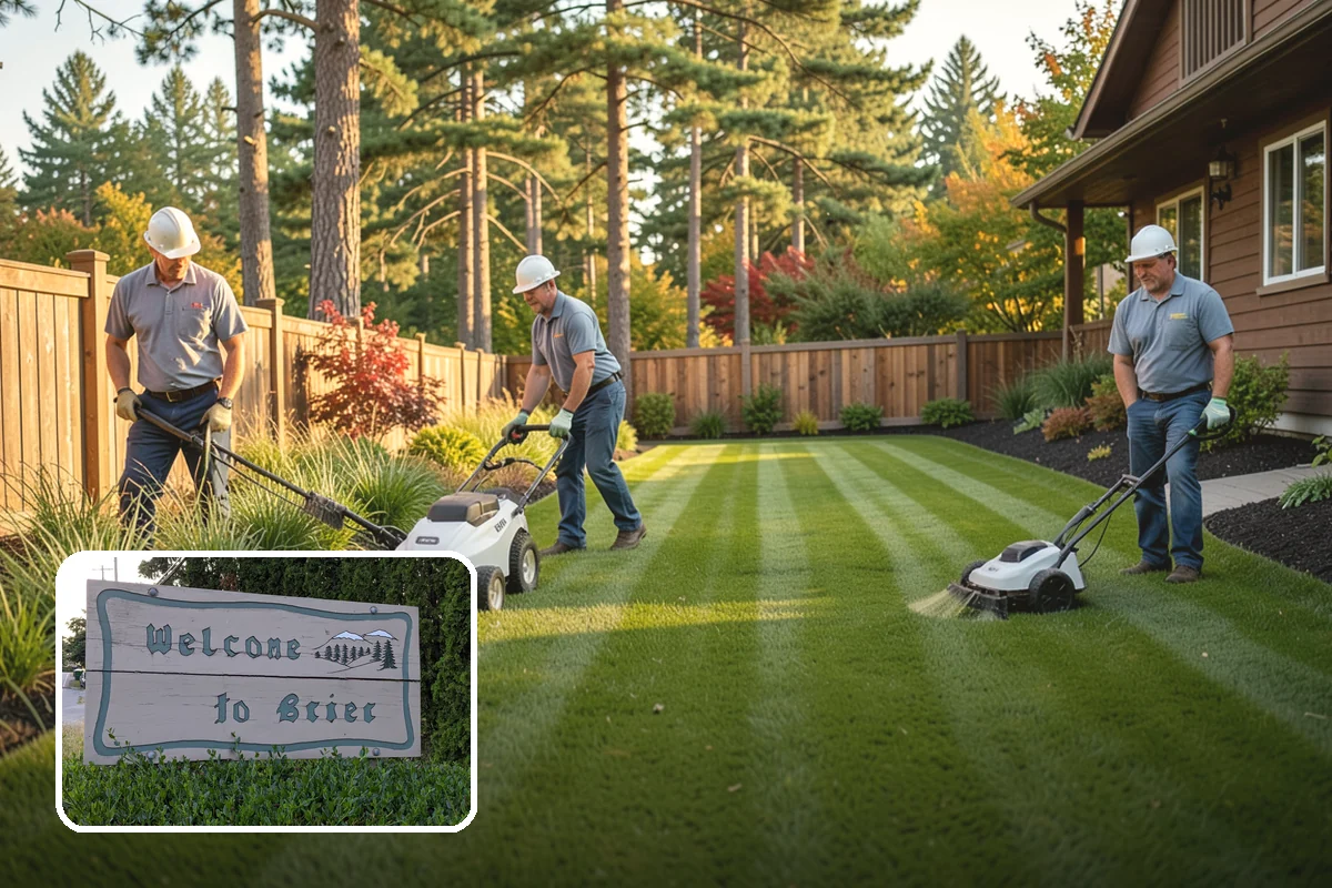 Hedge Planting in Brier, Snohomish County, WA - Living privacy and boundary screening