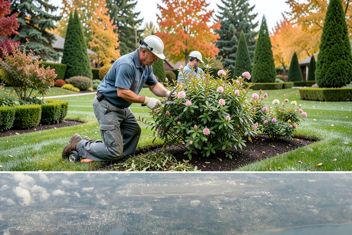 Hedge Planting in Burien, King County, WA - Best planted spring or fall so the hedge establishes before its first full growing season.