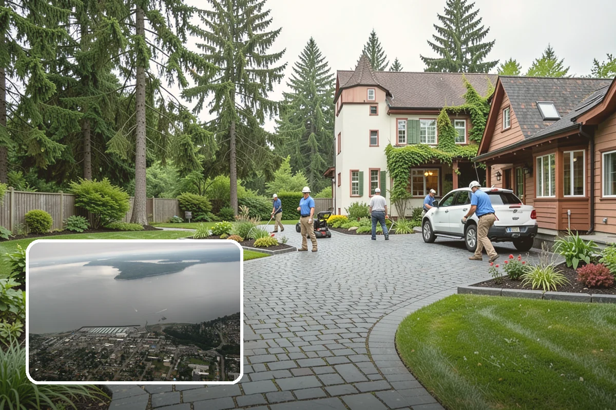 Hedge Planting in Des Moines, King County, WA - Living privacy and boundary screening