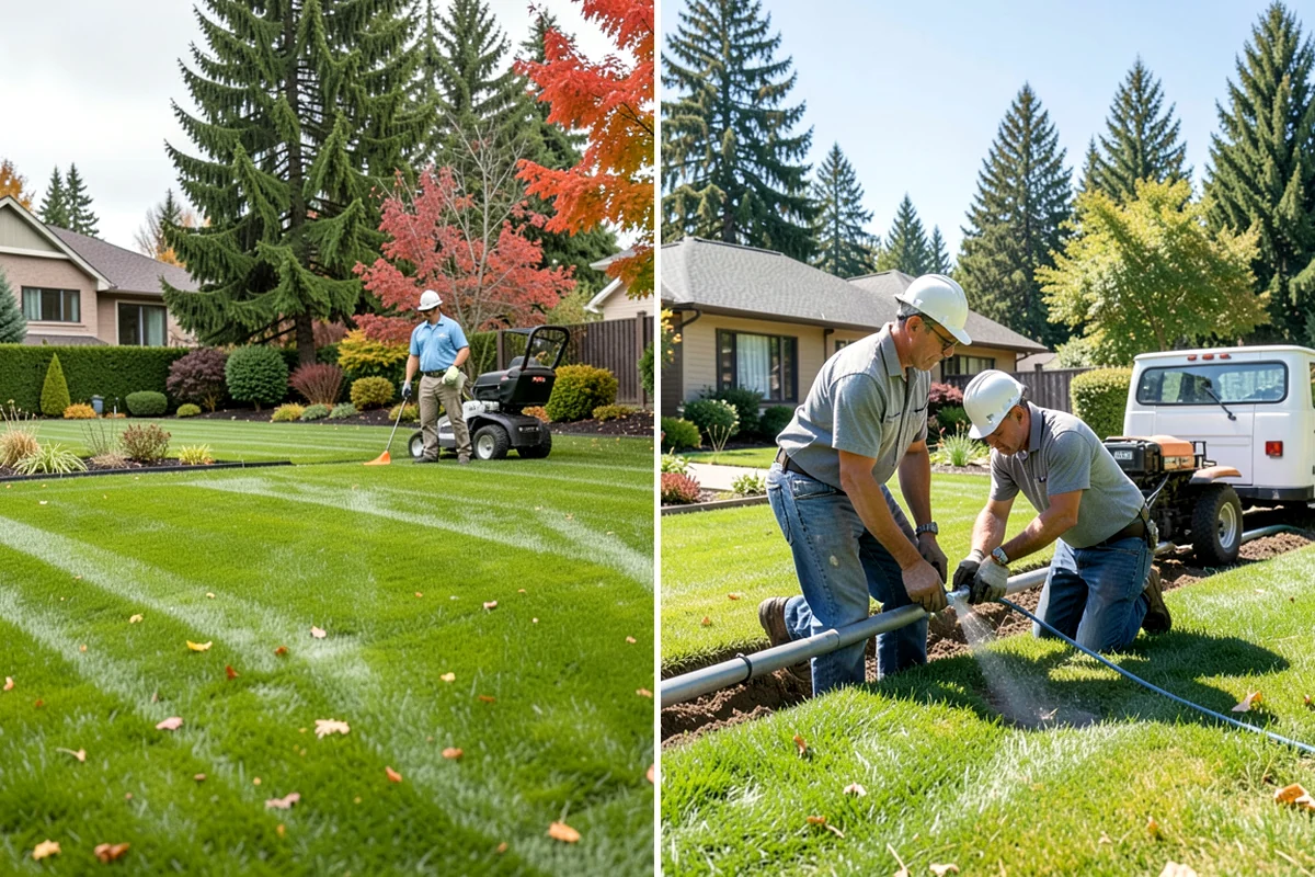 Hedge Planting in DuPont, Pierce County, WA - Choose the species for height and density