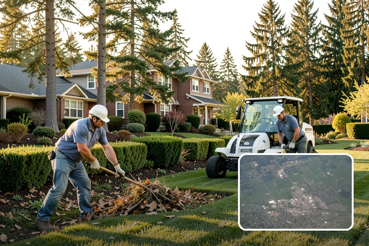 Hedge Planting in Enumclaw, King County, WA - Living privacy and boundary screening