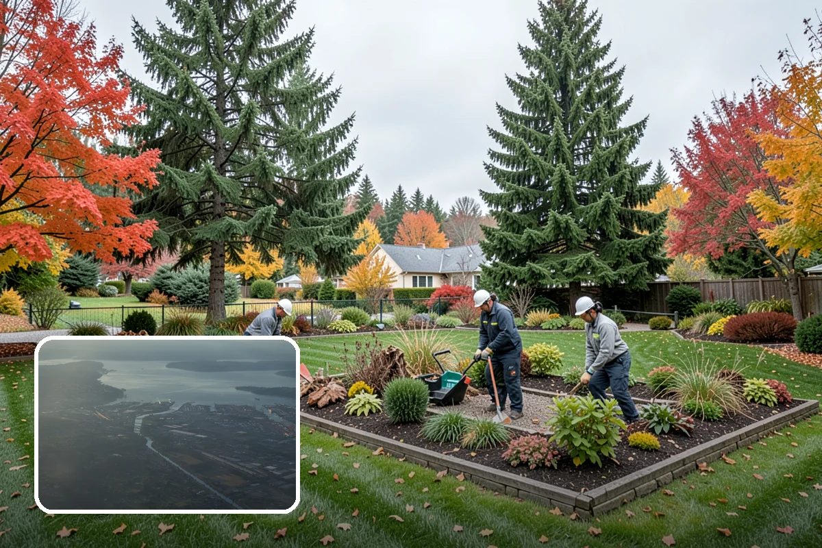 Hedge Planting in Fife, Pierce County, WA - Living privacy and boundary screening