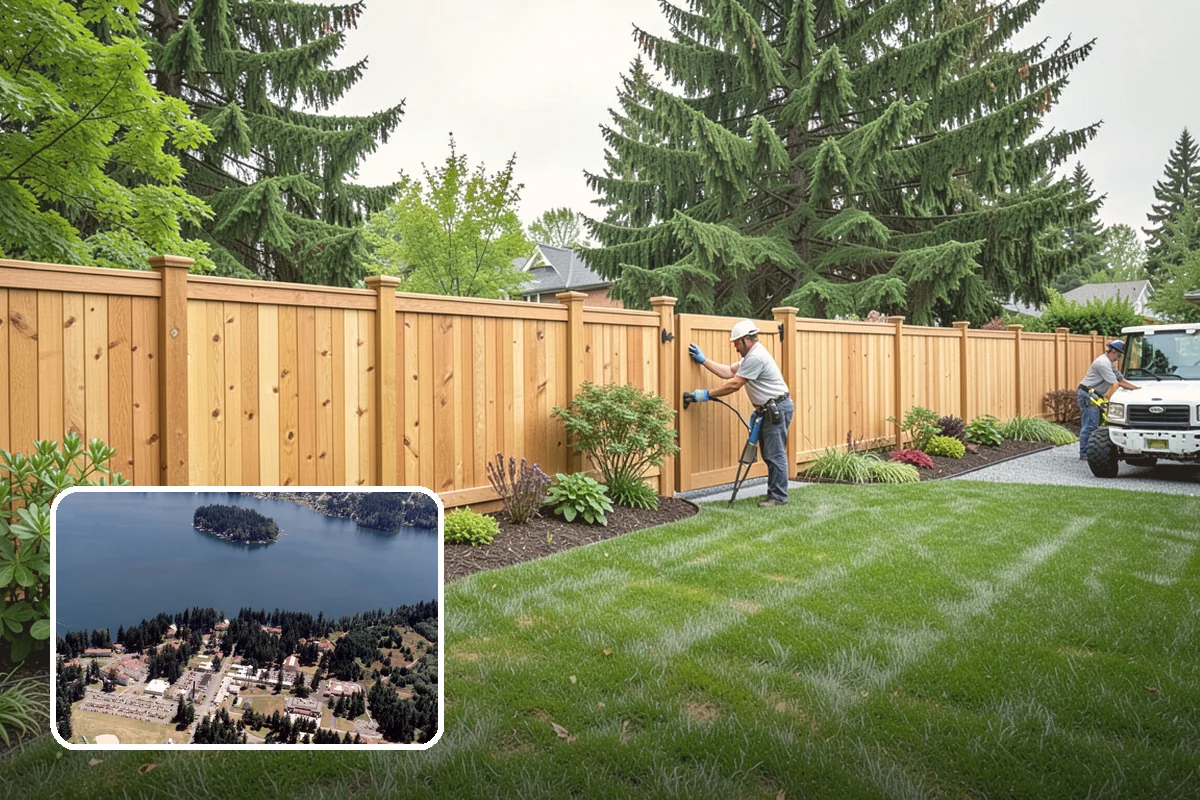 Hedge Planting in Lakewood, Pierce County, WA - Living privacy and boundary screening
