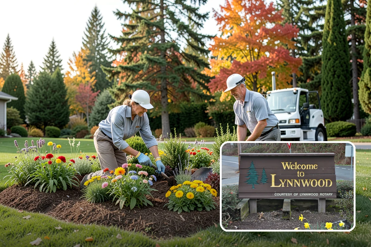 Hedge Planting in Lynnwood, Snohomish County, WA - Living privacy and boundary screening