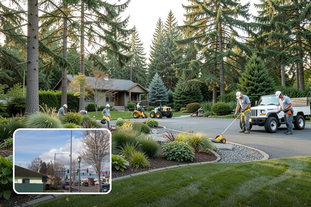 Hedge Planting in Marysville, Snohomish County, WA - Living privacy and boundary screening
