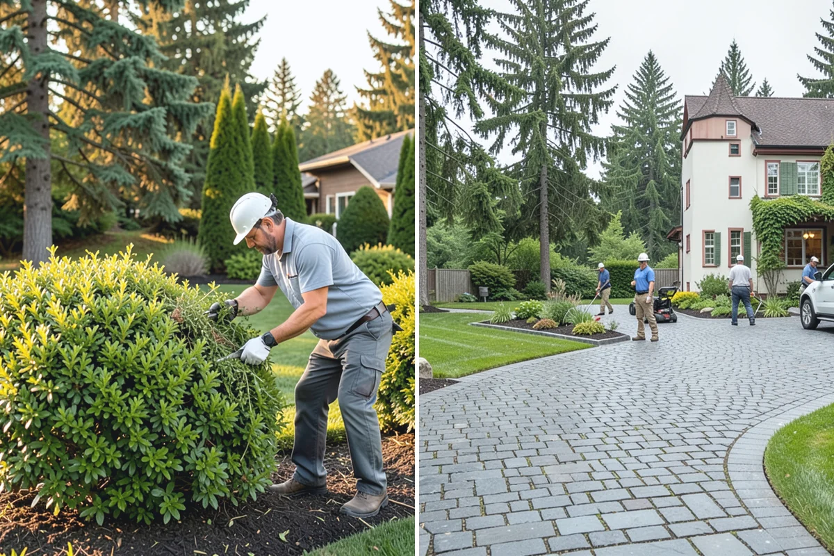 Hedge Planting in Medina, King County, WA - Choose the species for height and density