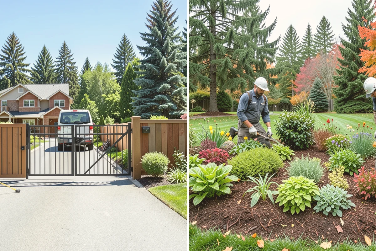 Hedge Planting in Mount Vernon, Skagit County, WA - Choose the species for height and density