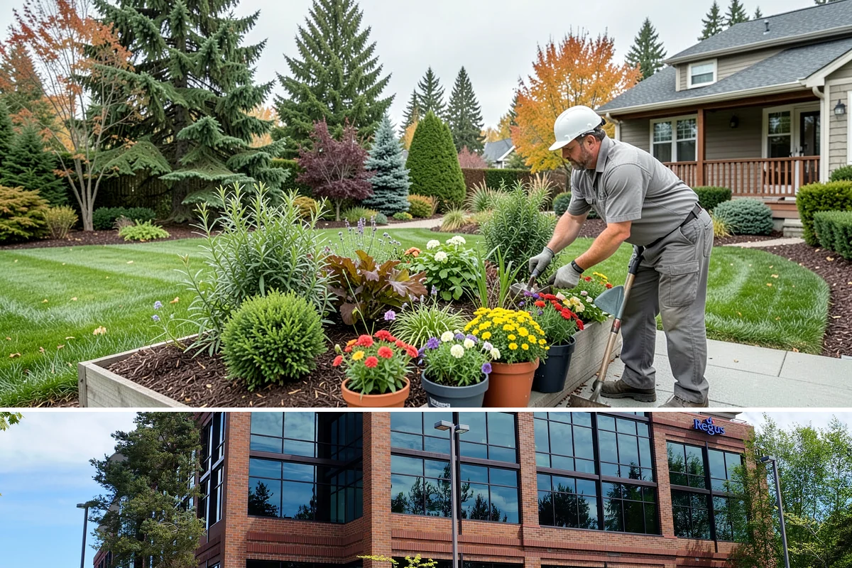 Hedge Planting in Mountlake Terrace, Snohomish County, WA - Best planted spring or fall so the hedge establishes before its first full growing season.