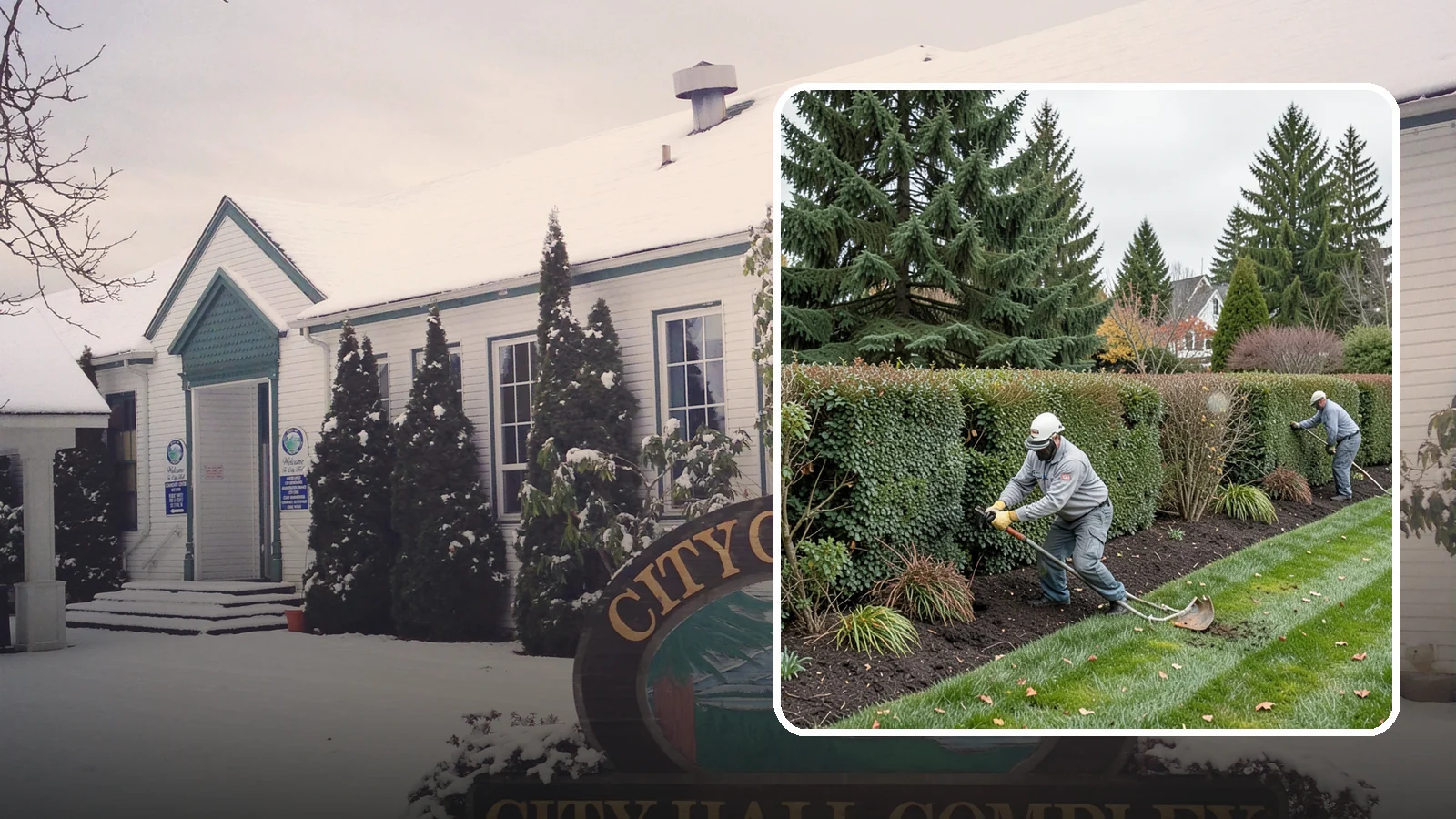 Hedge Planting in Pacific, King County, WA - Living privacy and boundary hedges planted at proper spacing for fast, full screening.